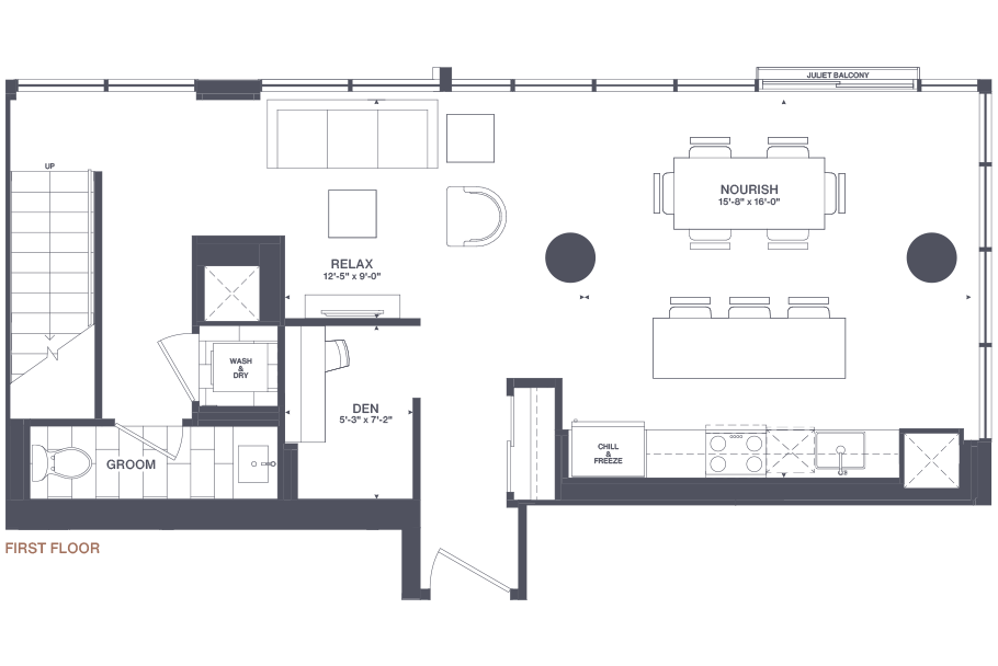 THE HUNTSMAN, First Floor