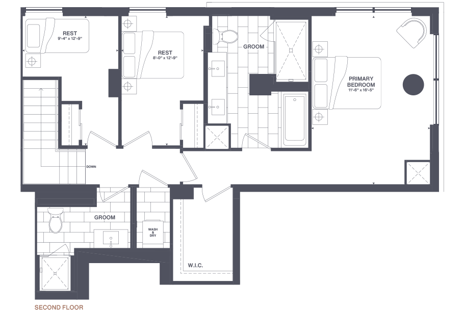 THE MARSHAL, Second Floor