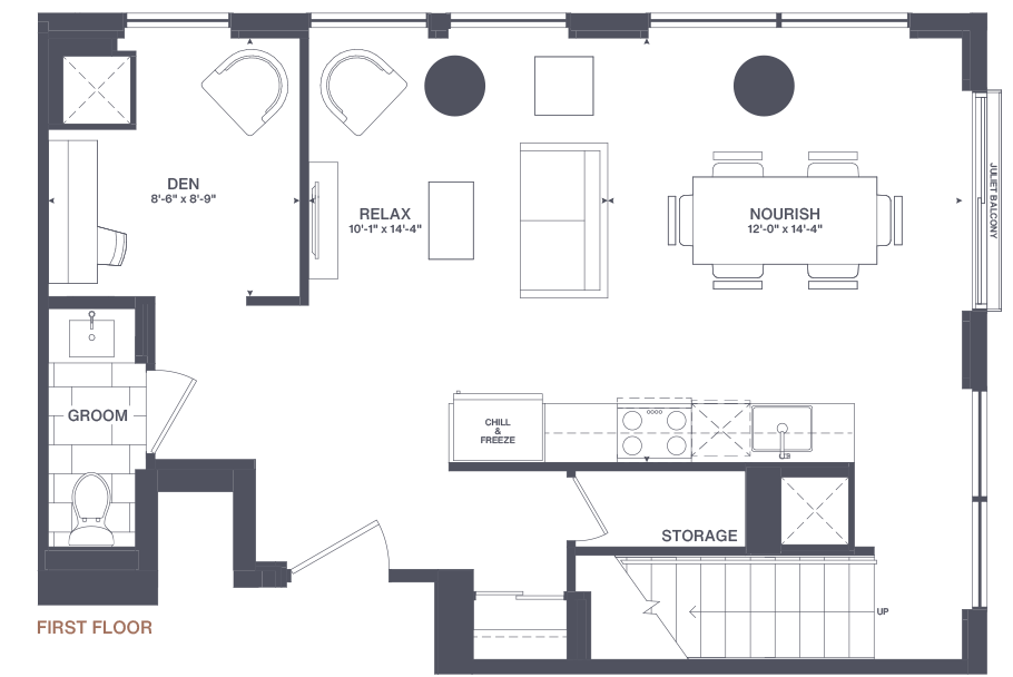 THE STEWARD, First Floor